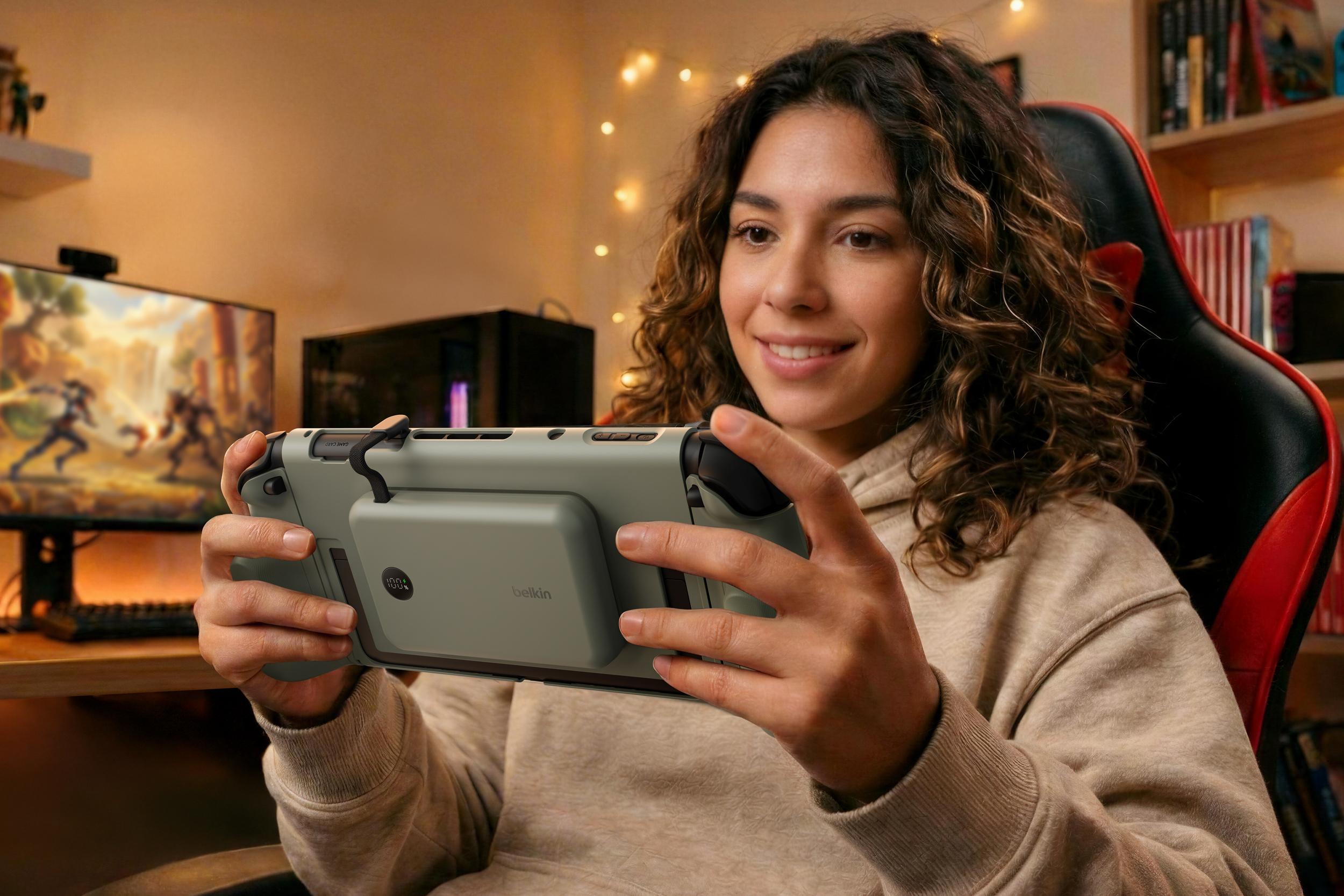 Belkin potenzia Switch 2: grip con batteria da 10.000mAh
