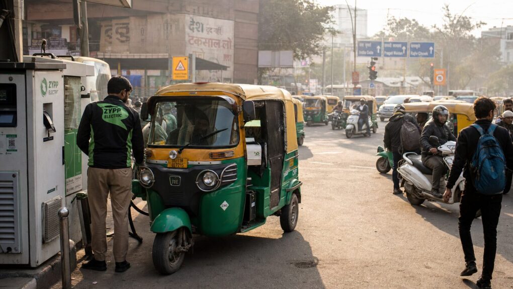 Delhi impone la transizione verso le auto elettriche