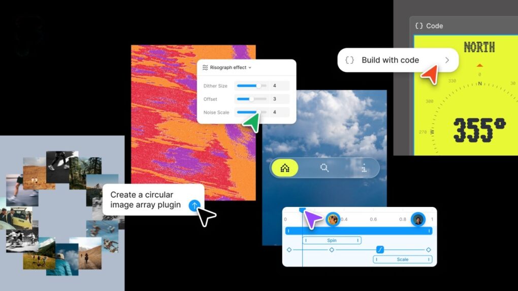 Figma aggiunge layer code e supporto per animazioni: l'AI è