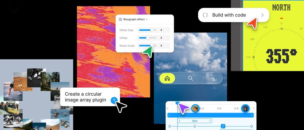 Figma aggiunge layer code e supporto per animazioni: l’AI è