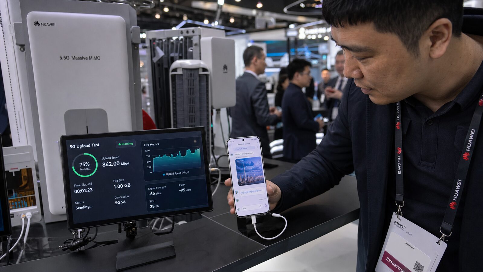 Huawei rivoluziona il 5G con GigaUplink per l'AI mobile