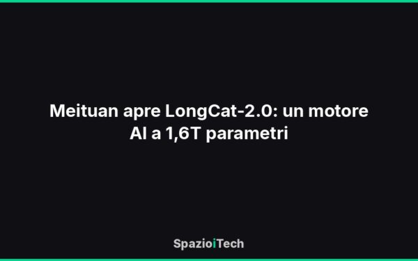 Meituan apre LongCat-2.0: un motore AI a 1,6T parametri