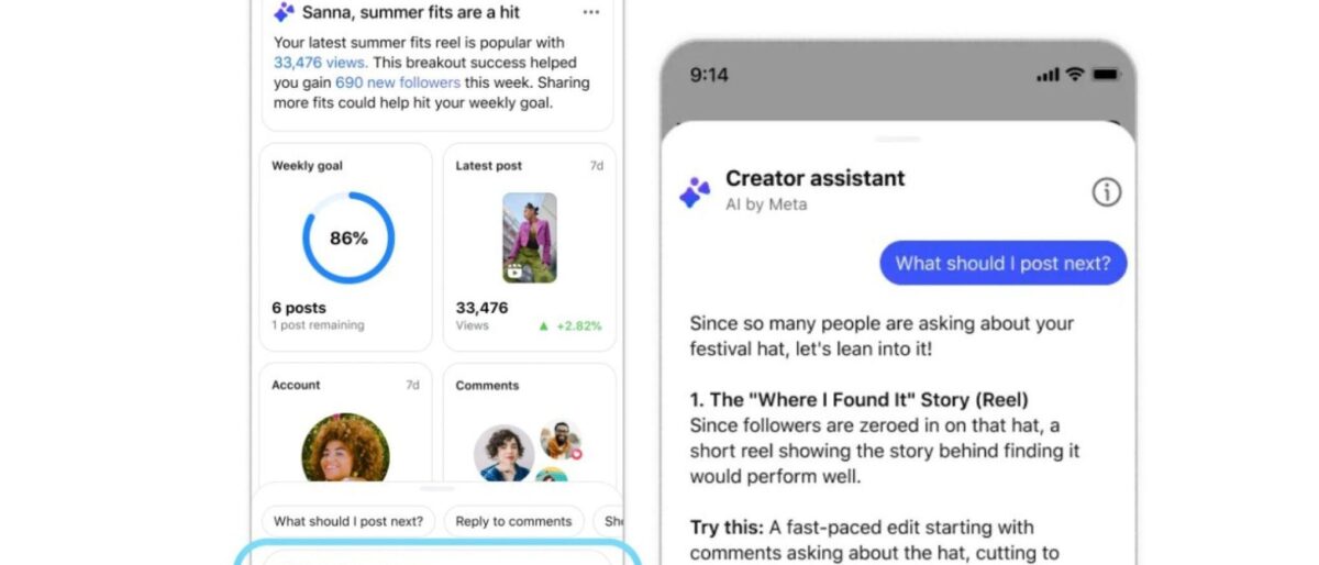 Meta rilancia Creator Studio come app AI