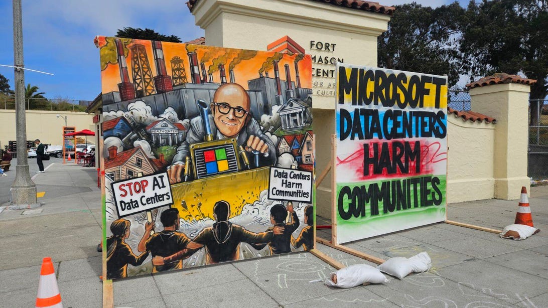 Microsoft Build 2026: la protesta contro l'AI