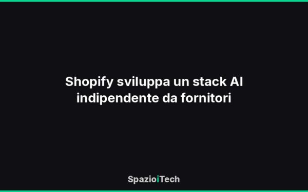 Shopify sviluppa un stack AI indipendente da fornitori