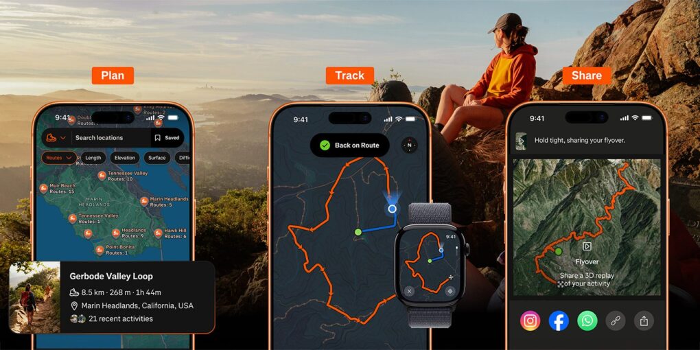 Strava si evolve: nuove funzioni per l'hiking