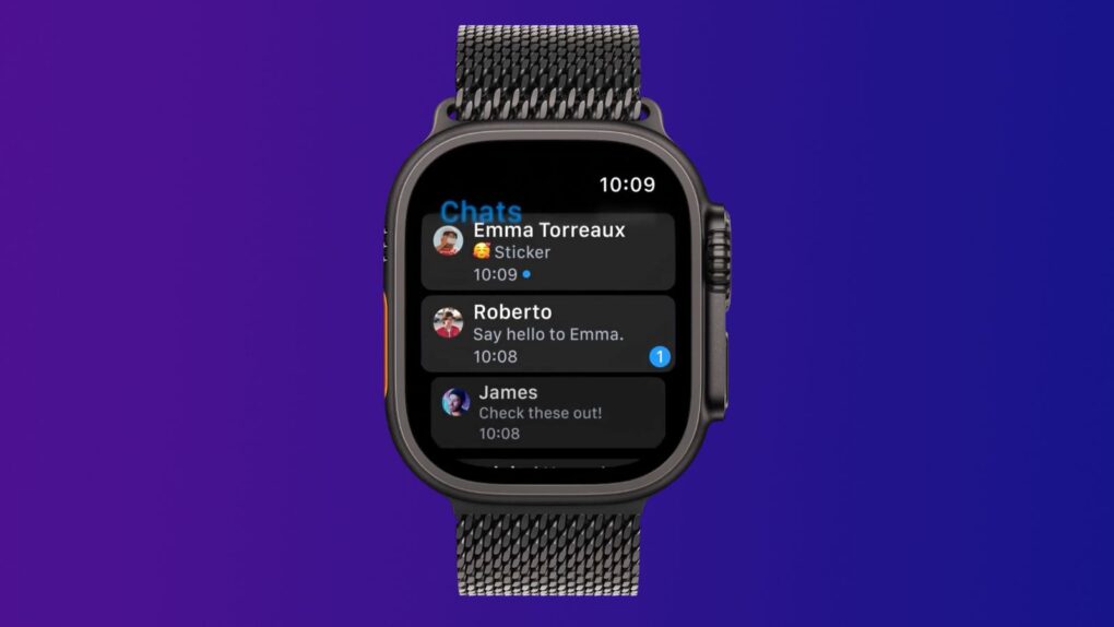 Telegram torna su Apple Watch: arriva la nuova app