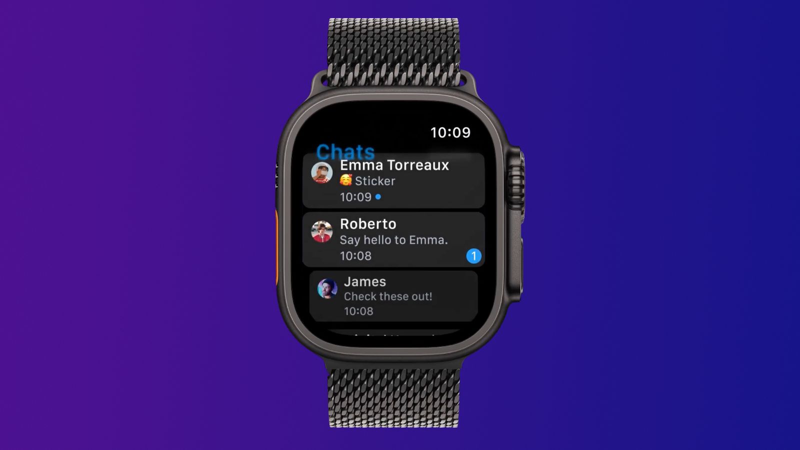 Telegram torna su Apple Watch: arriva la nuova app