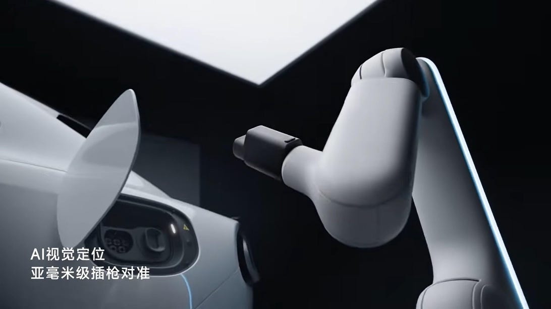 Xiaomi e il braccio robotico per le auto elettriche