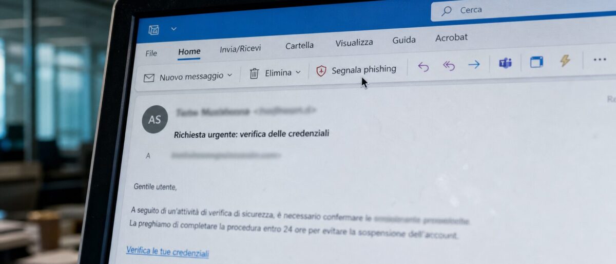 43% delle aziende italiana ha affrontato il phishing AI
