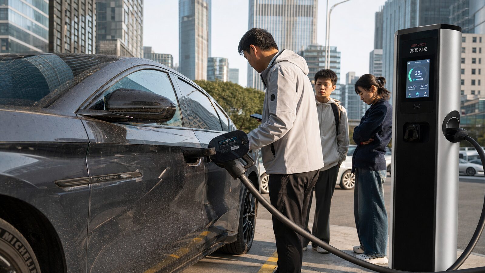 BYD presenta la Great Han: una berlina elettrica con oltre