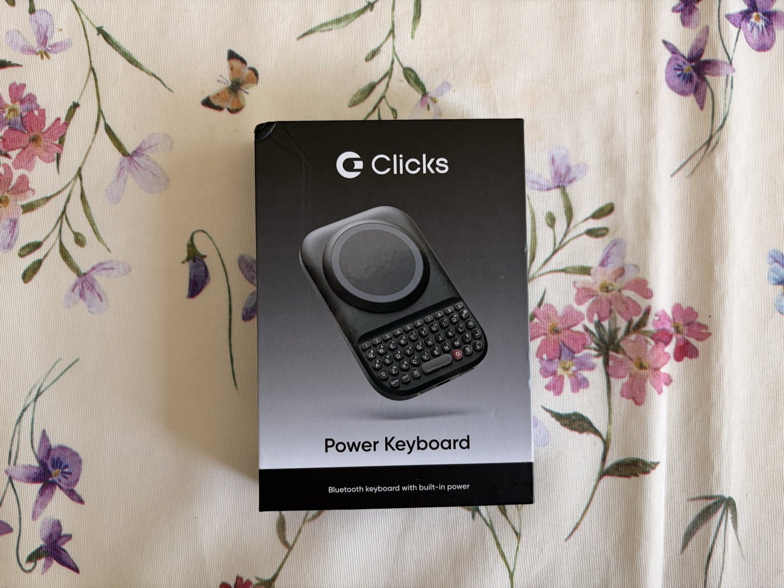 Confezione della Clicks Power Keyboard colore Onyx