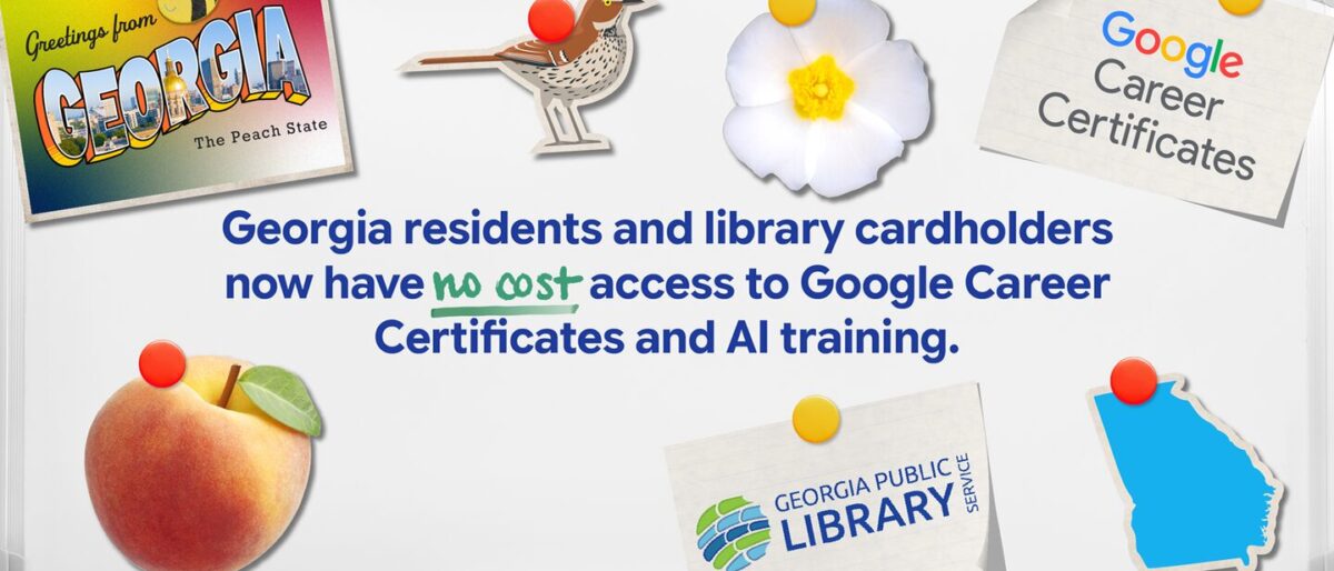 Google collabora con biblioteche della Georgia per