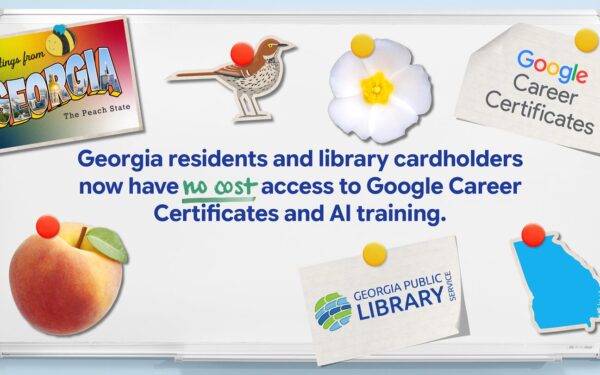 Google collabora con biblioteche della Georgia per