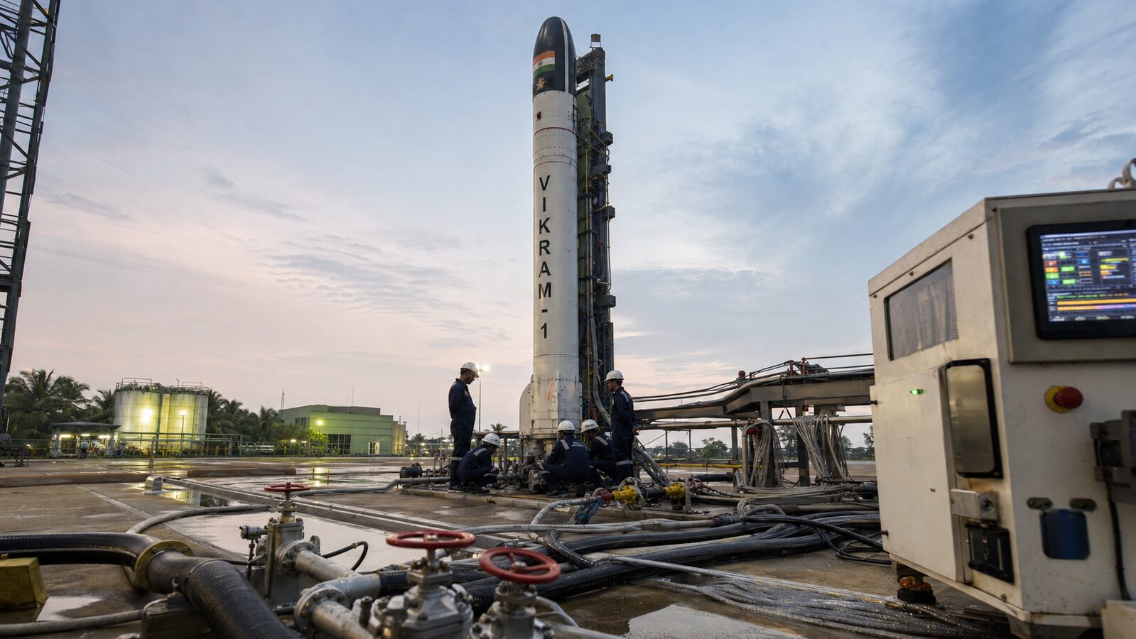 Il razzo Vikram-1 cambia il gioco spaziale in India