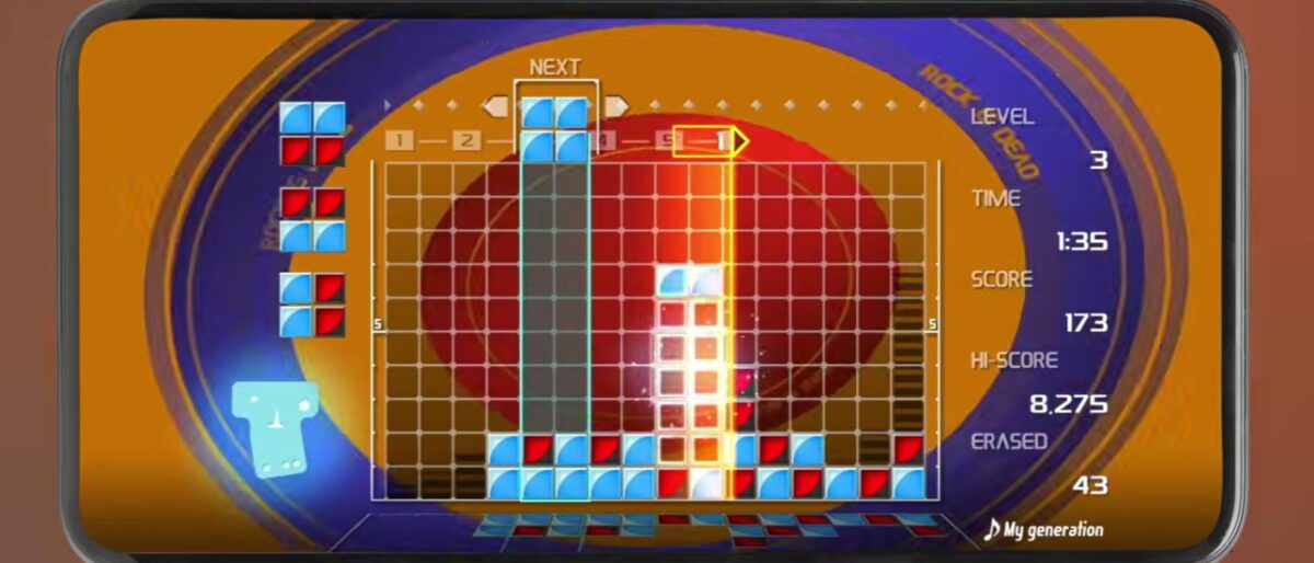 Lumines Remastered su Play Store: il puzzle torna nel 2026
