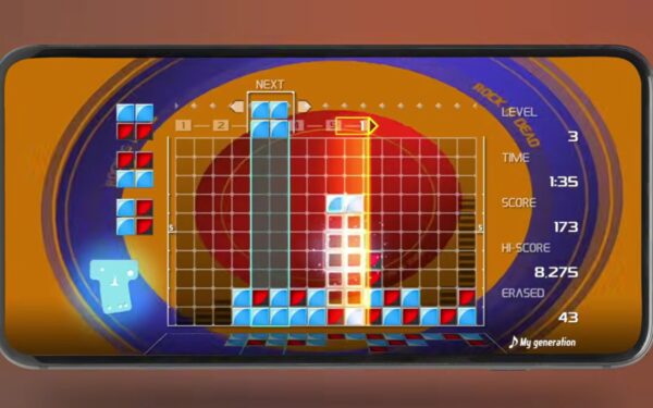 Lumines Remastered su Play Store: il puzzle torna nel 2026