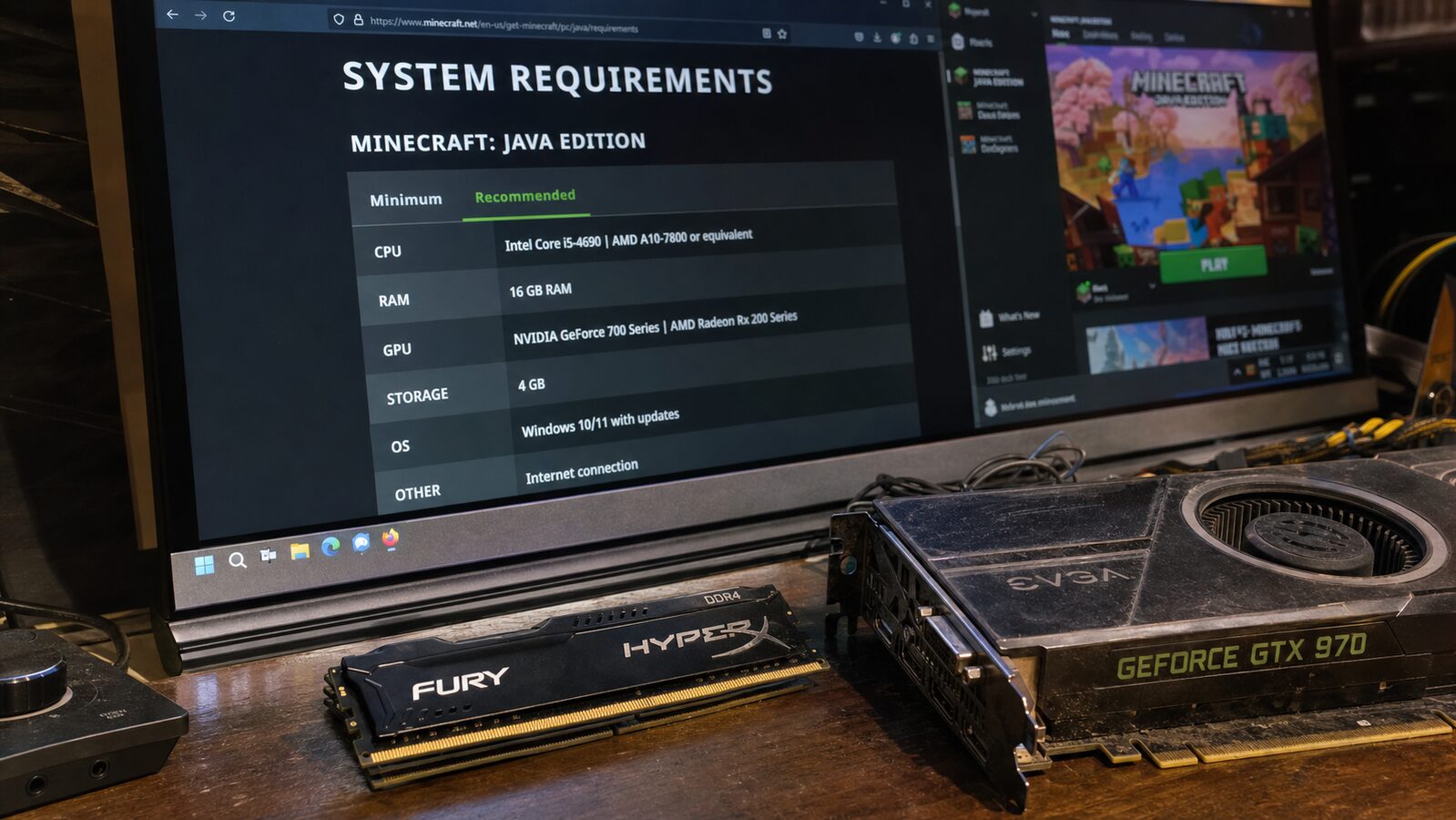 Minecraft rinnova i requisiti hardware nel 2026 dopo 17 anni