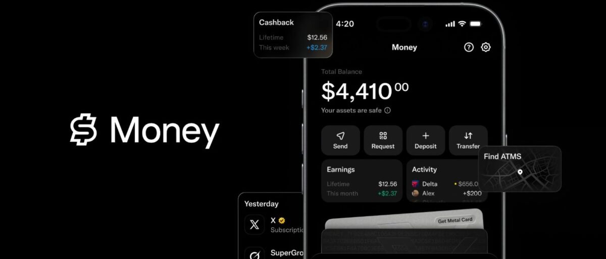 X Money arriva negli Stati Uniti con supporto Apple Wallet