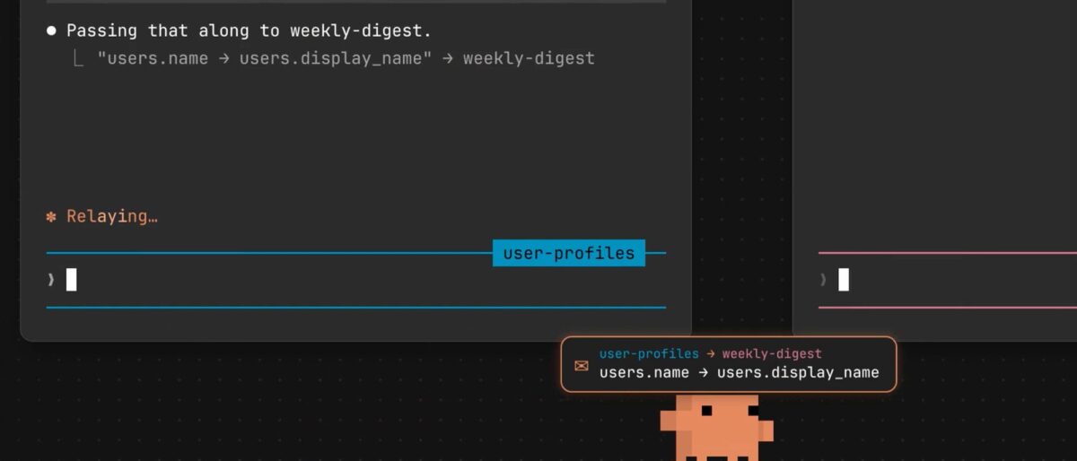 Claude Code: le sessioni dialogano su macOS