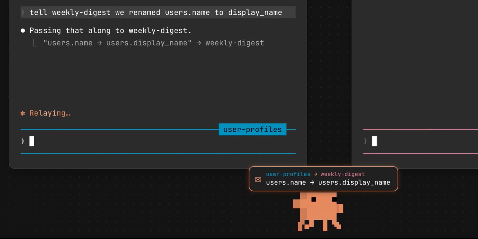 Claude Code: le sessioni dialogano su macOS