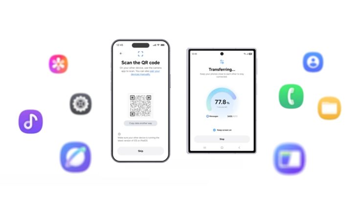 Come trasferire dati dal vecchio iPhone al Galaxy Z Fold8