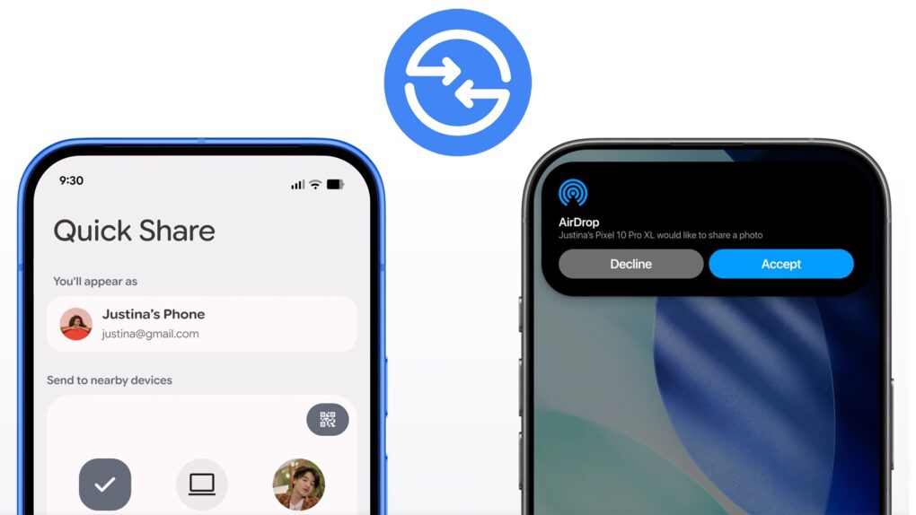 Quick Share: Google imita finalmente AirDrop