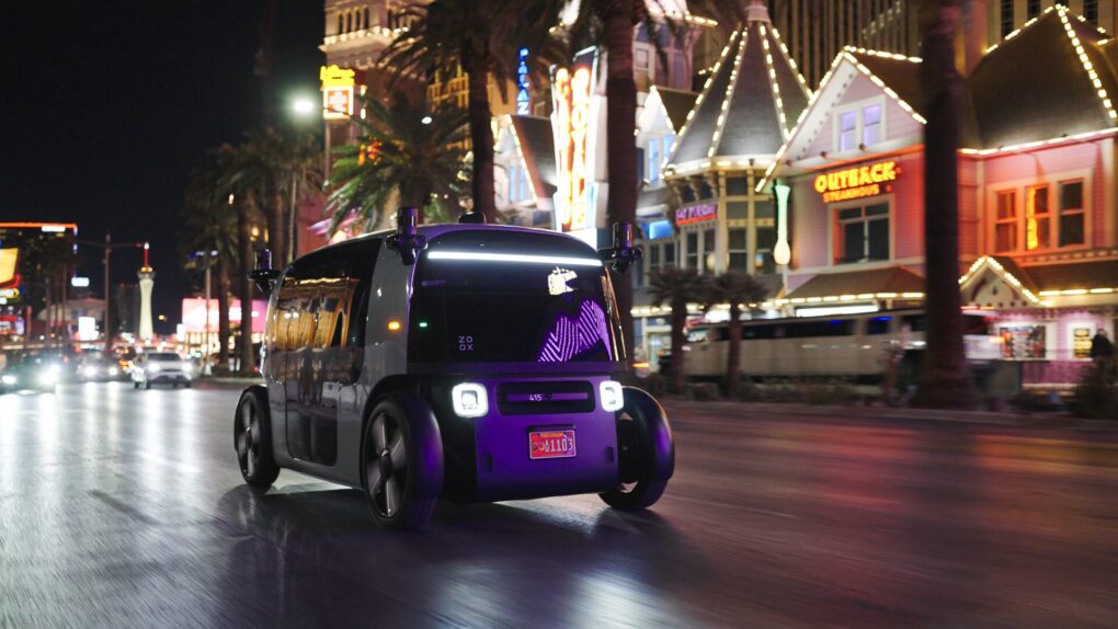 Zoox porta i taxi robot a Las Vegas: prezzi trasparenti nel