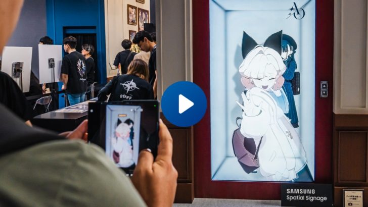 3D senza occhiali: Samsung al Tokyo Game Show 2026