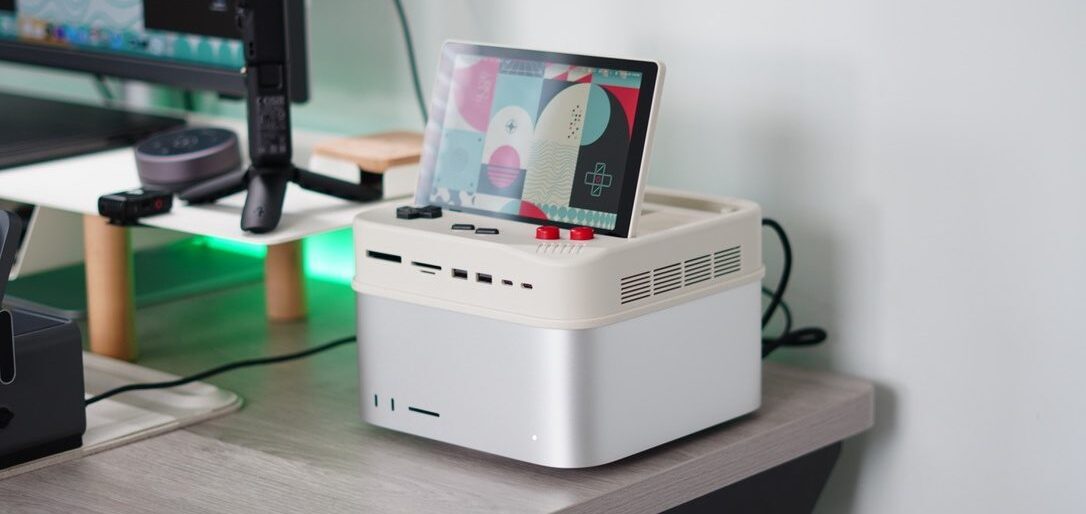 Dock Mac con flip-up e Thunderbolt 5: è retro-futura?