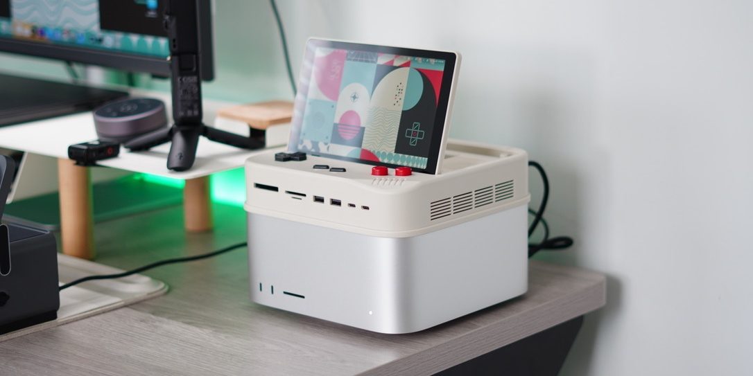 Dock Mac con flip-up e Thunderbolt 5: è retro-futura?