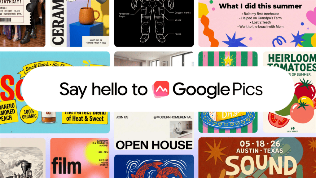 Google Pics: l'editor di immagini AI in Workspace