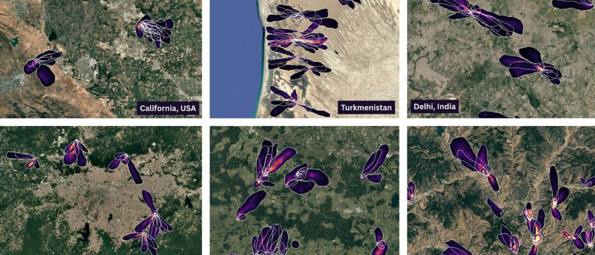 Metano dallo spazio: come Google e NASA lo mappano