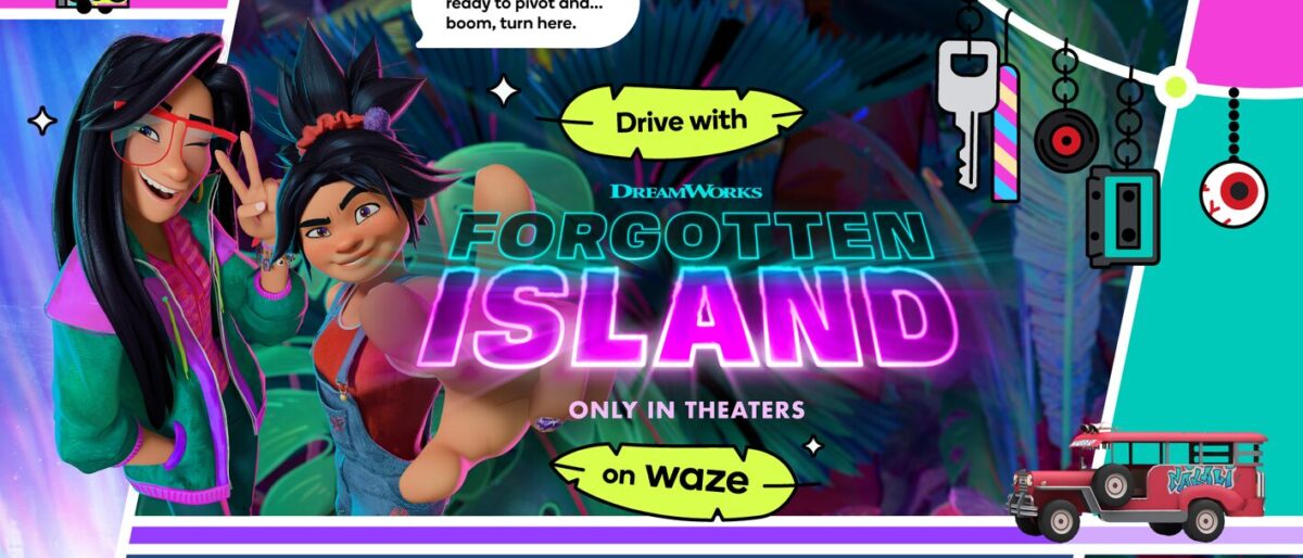 Waze trasforma il viaggio con Forgotten Island