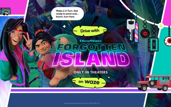 Waze trasforma il viaggio con Forgotten Island