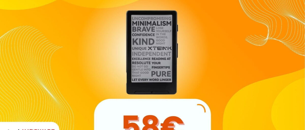 XTEINK X4: e-reader E-Ink a meno di 60€